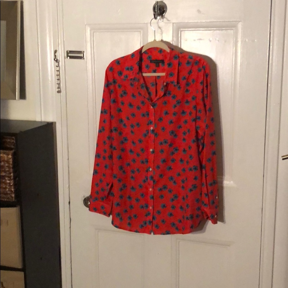 Fun banana republic blouse